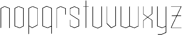 Raven Hell Thin Textura otf (100) Font LOWERCASE