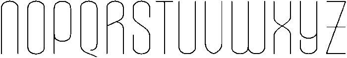 Raven Hell Thin otf (100) Font UPPERCASE