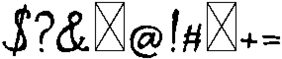 Raven Jazz Regular otf (400) Font OTHER CHARS