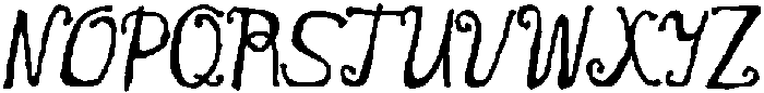 Raven Jazz Regular otf (400) Font UPPERCASE