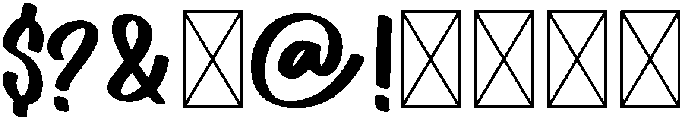 Raven Regular otf (400) Font OTHER CHARS