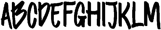 Raven Regular otf (400) Font UPPERCASE