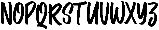 Raven Regular otf (400) Font UPPERCASE