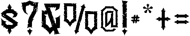 Ravenmorth otf (400) Font OTHER CHARS