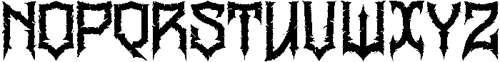Ravenmorth otf (400) Font UPPERCASE