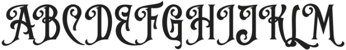 Ravestone otf (400) Font UPPERCASE