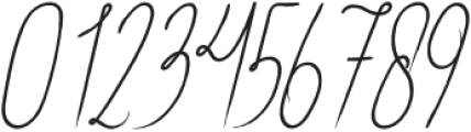 Ravey Italic otf (400) Font OTHER CHARS