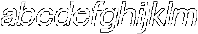 Ravio Pixel Outline otf (400) FONT