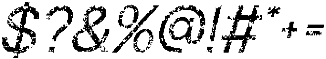 Ravio Stamp Italic otf (400) Font OTHER CHARS