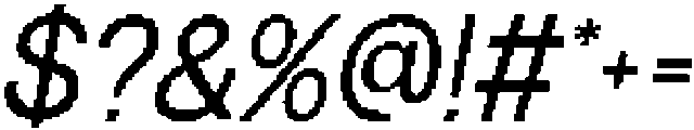 RavioPixel-Regular otf (400) Font OTHER CHARS