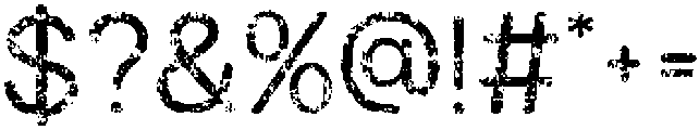 RavioRoundedStamp-Regular otf (400) Font OTHER CHARS