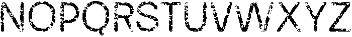RavioRoundedStamp-Regular otf (400) Font UPPERCASE