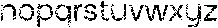 RavioRoundedStamp-Regular otf (400) Font LOWERCASE