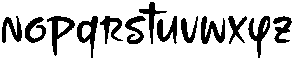 Ravishing otf (400) Font LOWERCASE
