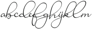 RavishingSolidago-Regular otf (400) Font LOWERCASE