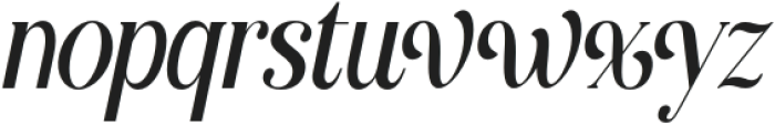 Ravsten Italic otf (400) Font LOWERCASE