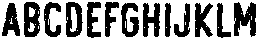 Raw Brush Bold otf (700) Font UPPERCASE