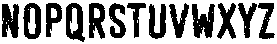 Raw Brush Bold otf (700) Font UPPERCASE