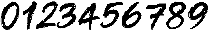 Raw Brush Script otf (400) Font OTHER CHARS