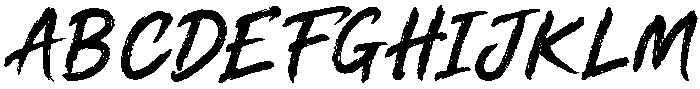 Raw Brush Script otf (400) Font