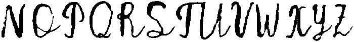 Raw Soul Regular ttf (400) Font UPPERCASE