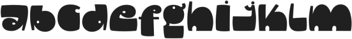 Raw potato Regular otf (400) Font LOWERCASE