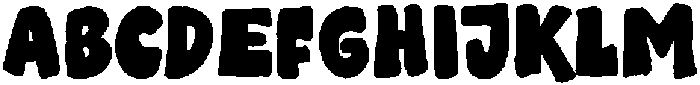 Rawbold-Regular otf (700) Font UPPERCASE