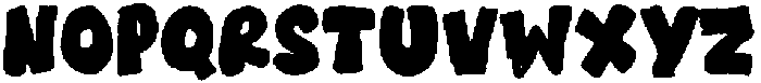 Rawbold-Regular otf (700) Font LOWERCASE