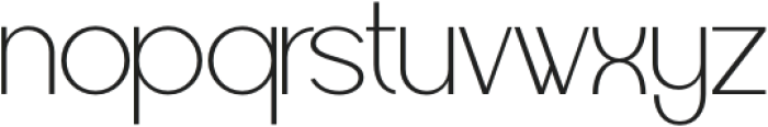 Raxogen Light otf (300) Font LOWERCASE
