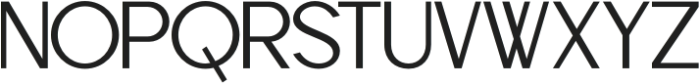 Raxogen Regular otf (400) Font UPPERCASE