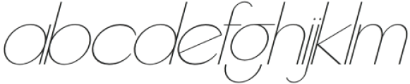 Raxogen Thin Italic otf (100) FONT