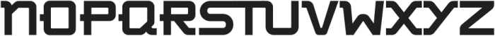 Raxus Regular otf (400) Font UPPERCASE