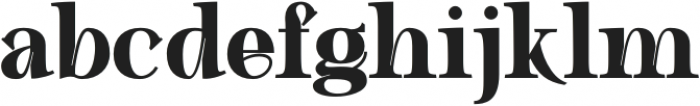 Raylig Alternate Semibold otf (600) Font LOWERCASE