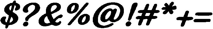 Raylin Bold otf (700) Font OTHER CHARS