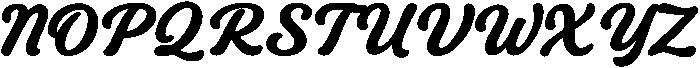 Raylin Bold otf (700) Font UPPERCASE