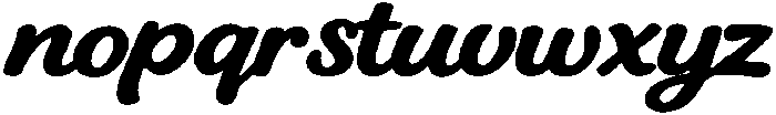 Raylin Bold otf (700) Font LOWERCASE