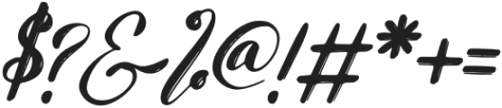 Rayline Swift Italic otf (400) Font OTHER CHARS