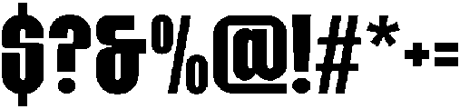 Rayllon Regular otf (400) Font OTHER CHARS