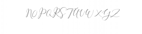 Rachela Script Alternative 1.ttf Font UPPERCASE