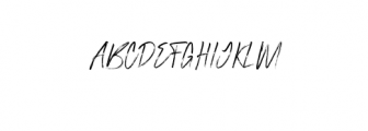 Raidden-Rough.otf Font UPPERCASE