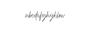 Raidden Script Family Font LOWERCASE