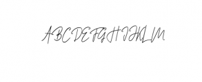 Rasendrya Font UPPERCASE