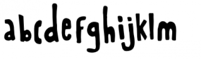 Rabbit On The Moon Font LOWERCASE