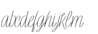 Rachele Ribbon Condensed Font LOWERCASE