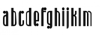 Radiogram Regular Font LOWERCASE