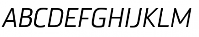 Ranelte Normal Regular Italic Font UPPERCASE