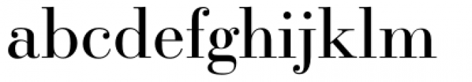 Ratio Modern Regular Font LOWERCASE