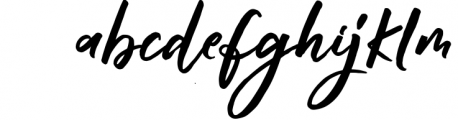 RADITYA Hand lettering 1 Font LOWERCASE