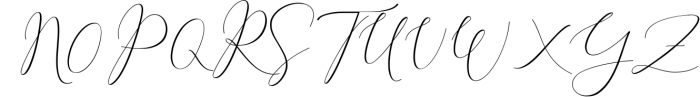 Rachela Lovely Calligraphy Font 2 Font UPPERCASE