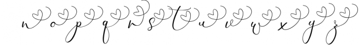 Rachela Lovely Calligraphy Font 2 Font LOWERCASE